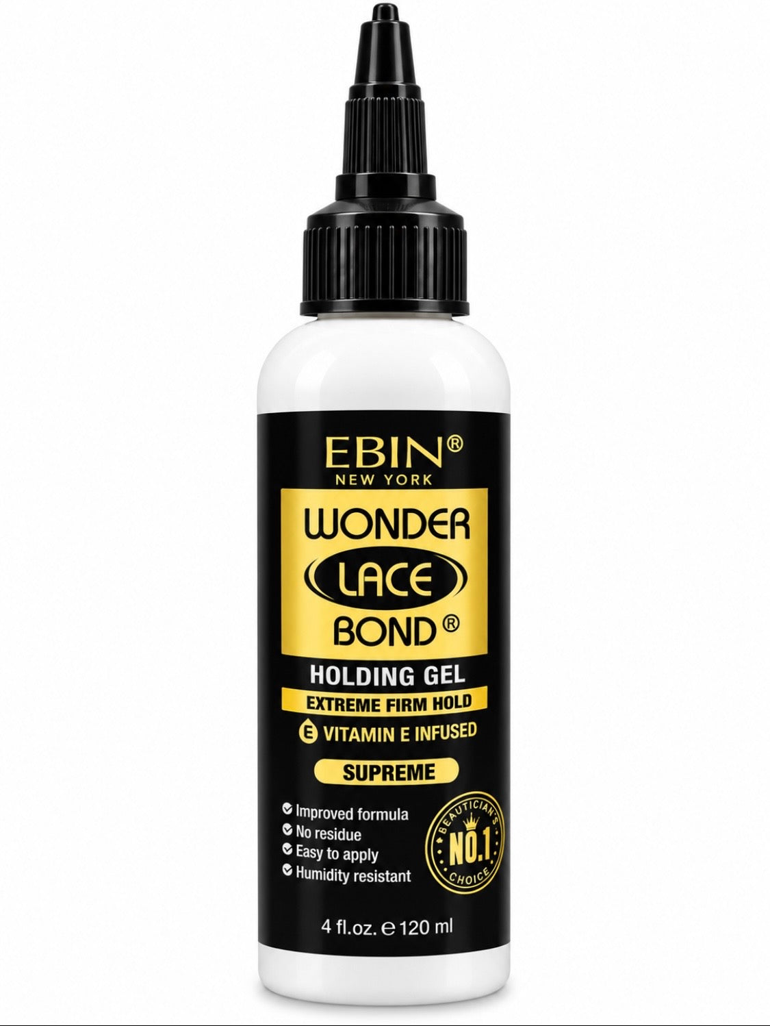 EBIN Lace Bond Gel 4 oz Supreme Extreme Firm Hold