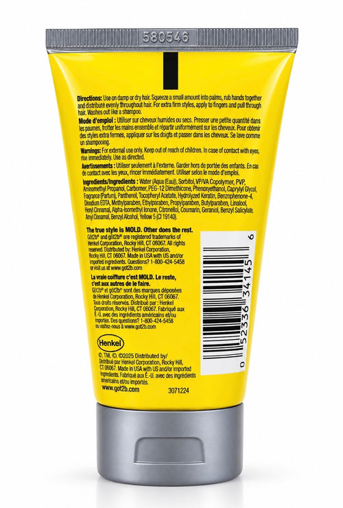 GOT2B Glued Gel 1.25 oz Yellow